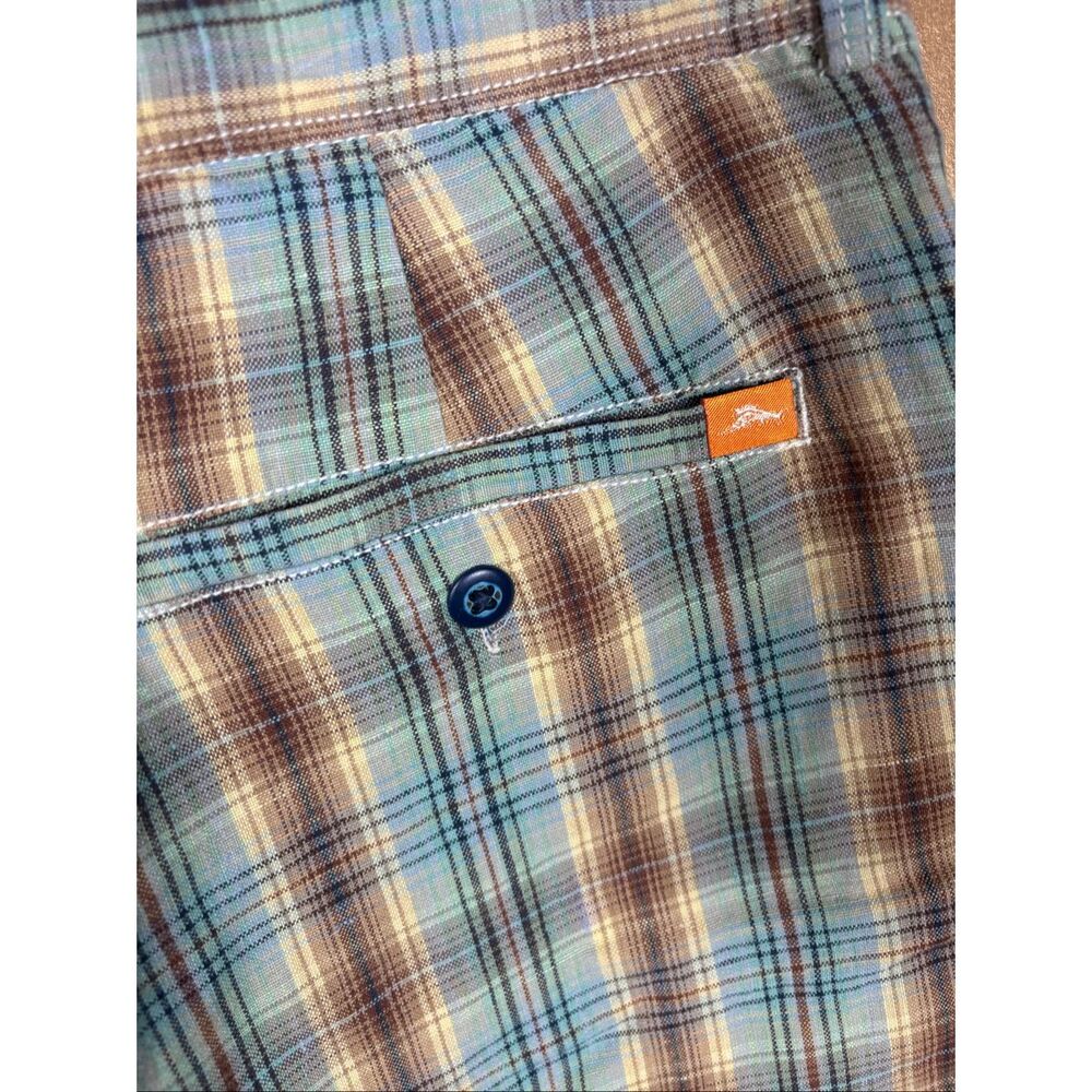 Tommy Bahama plaid Linen shorts size 33 - Picture 4 of 7